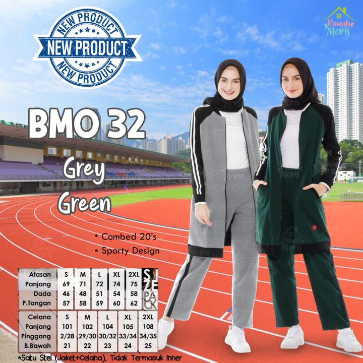 BMO32 Green Grey-1